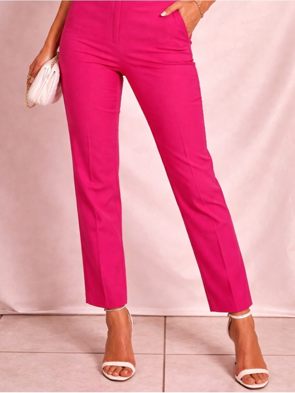 crosby. Magenta Pencil Skirt